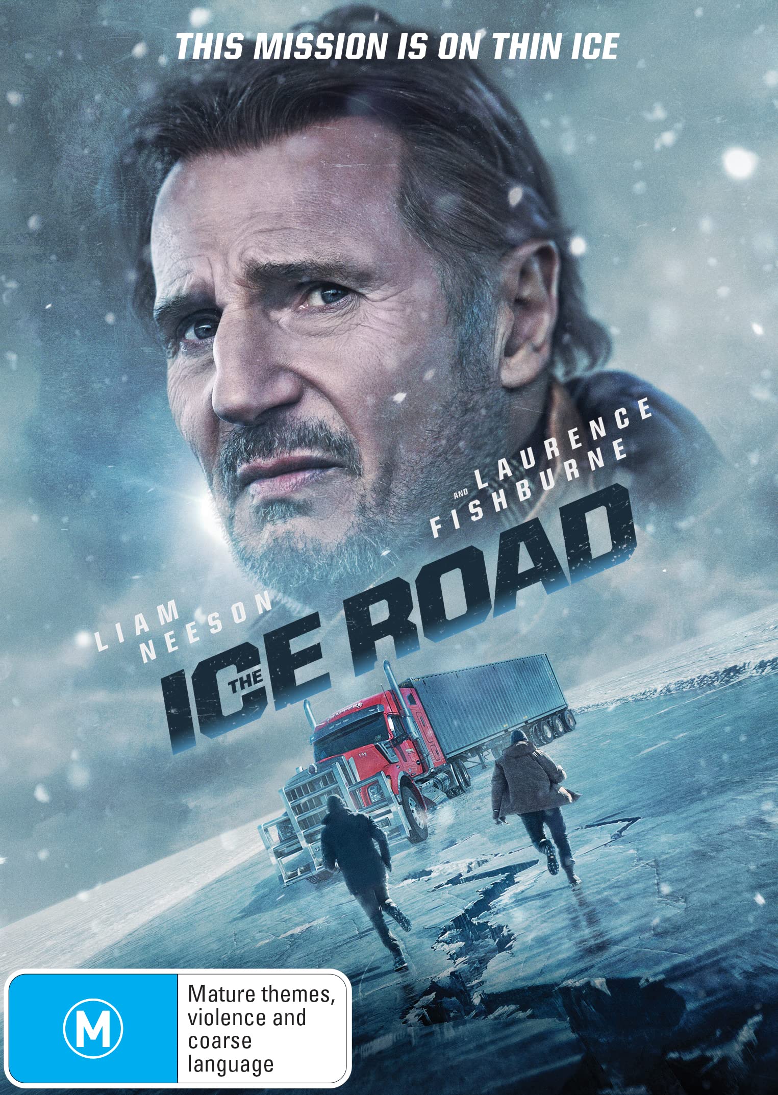The Ice Road - Adventure Thriller Movie on Blu-ray & DVD | Perfect for Movie Nights & Action Film Lovers