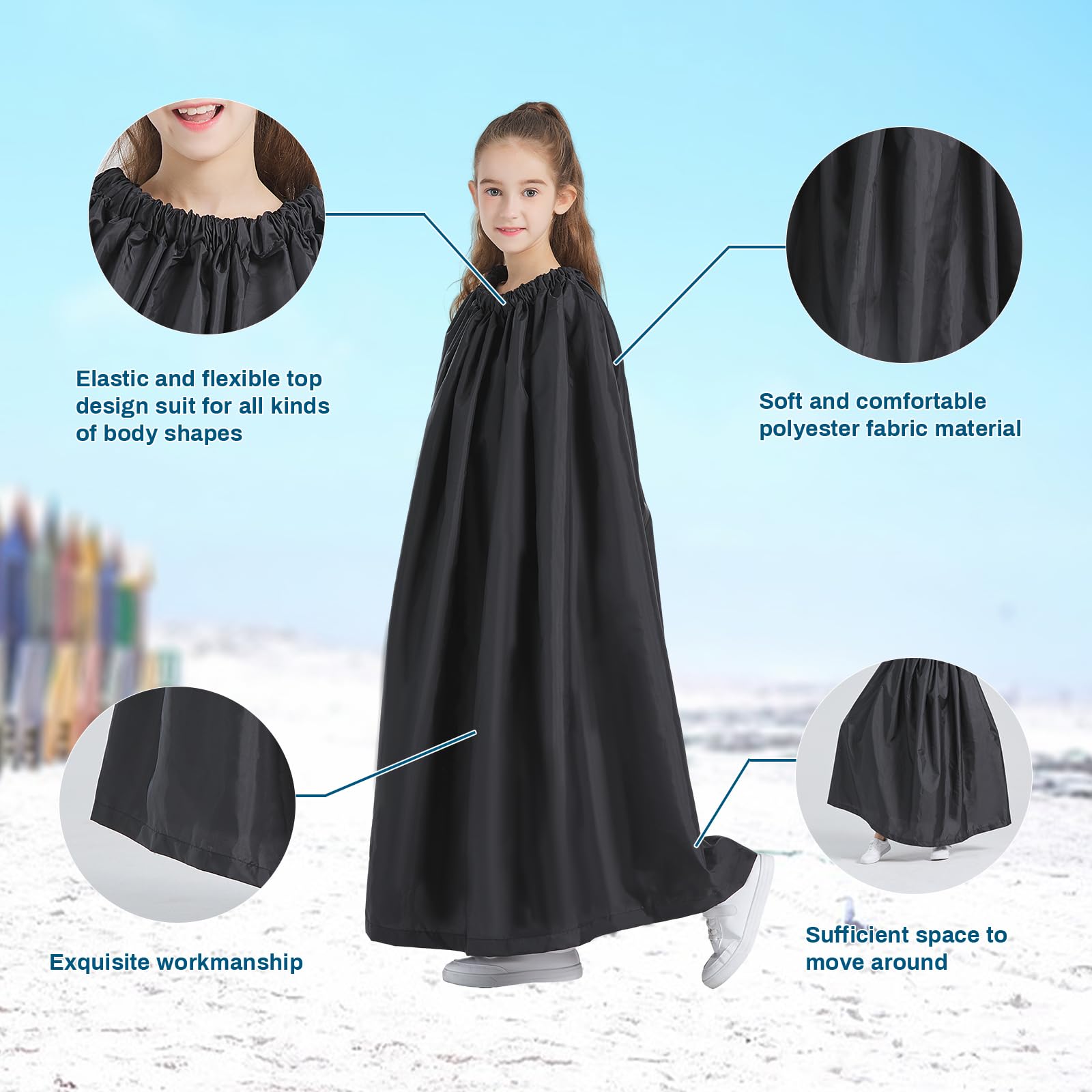 Portable Pop Up Changing Tent for Kids - Instant Dressing Room & Privacy Shelter for Children, Dancers, Outdoor Activities | Perfect for Dance Competitions, Beach Days, Camping & Sports Events
