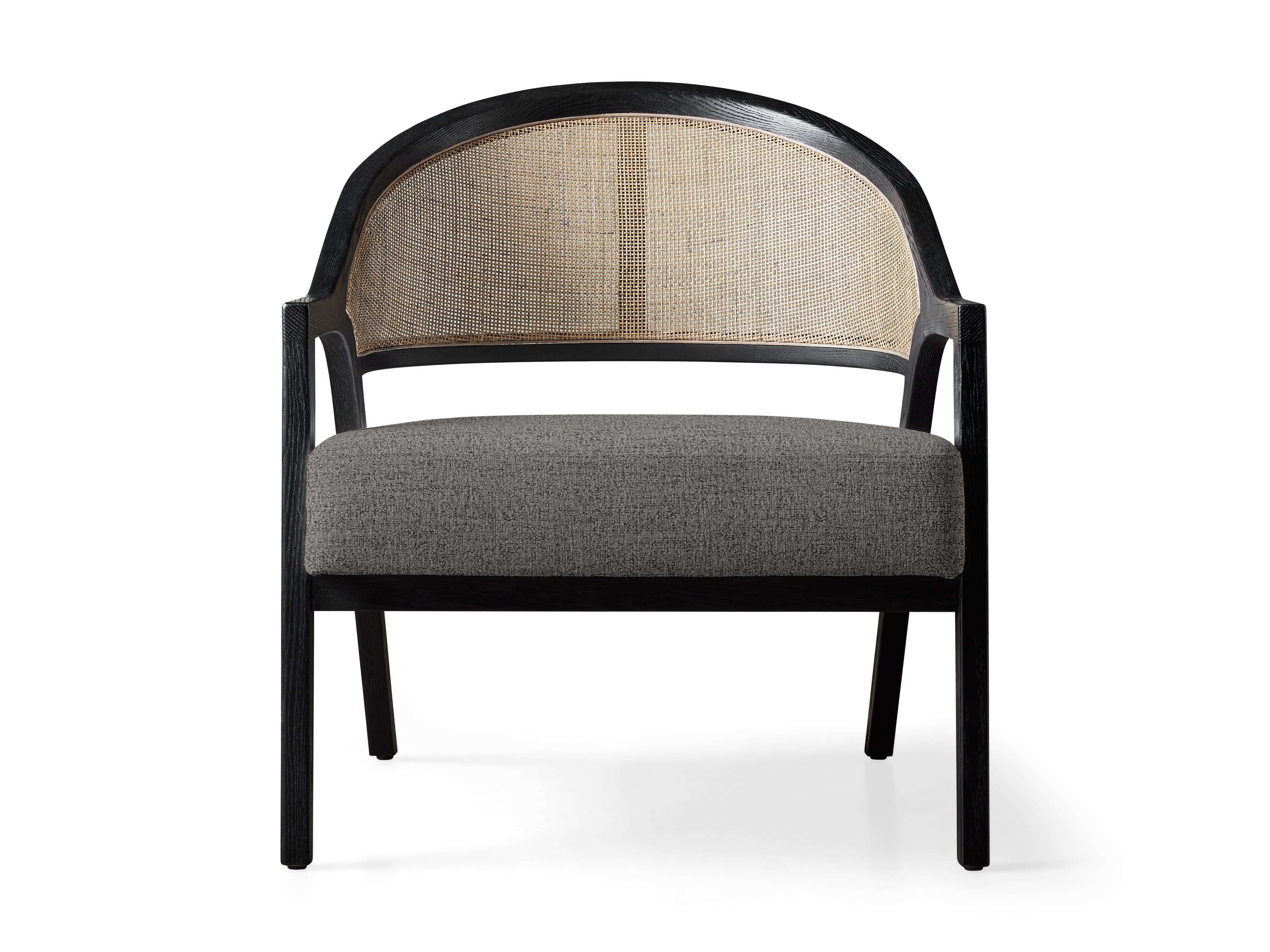 Aimee Chair in Nomad Snow - Modern Accent Chair for Living Room, Bedroom & Office - Comfortable Upholstered Armchair with Stylish Design