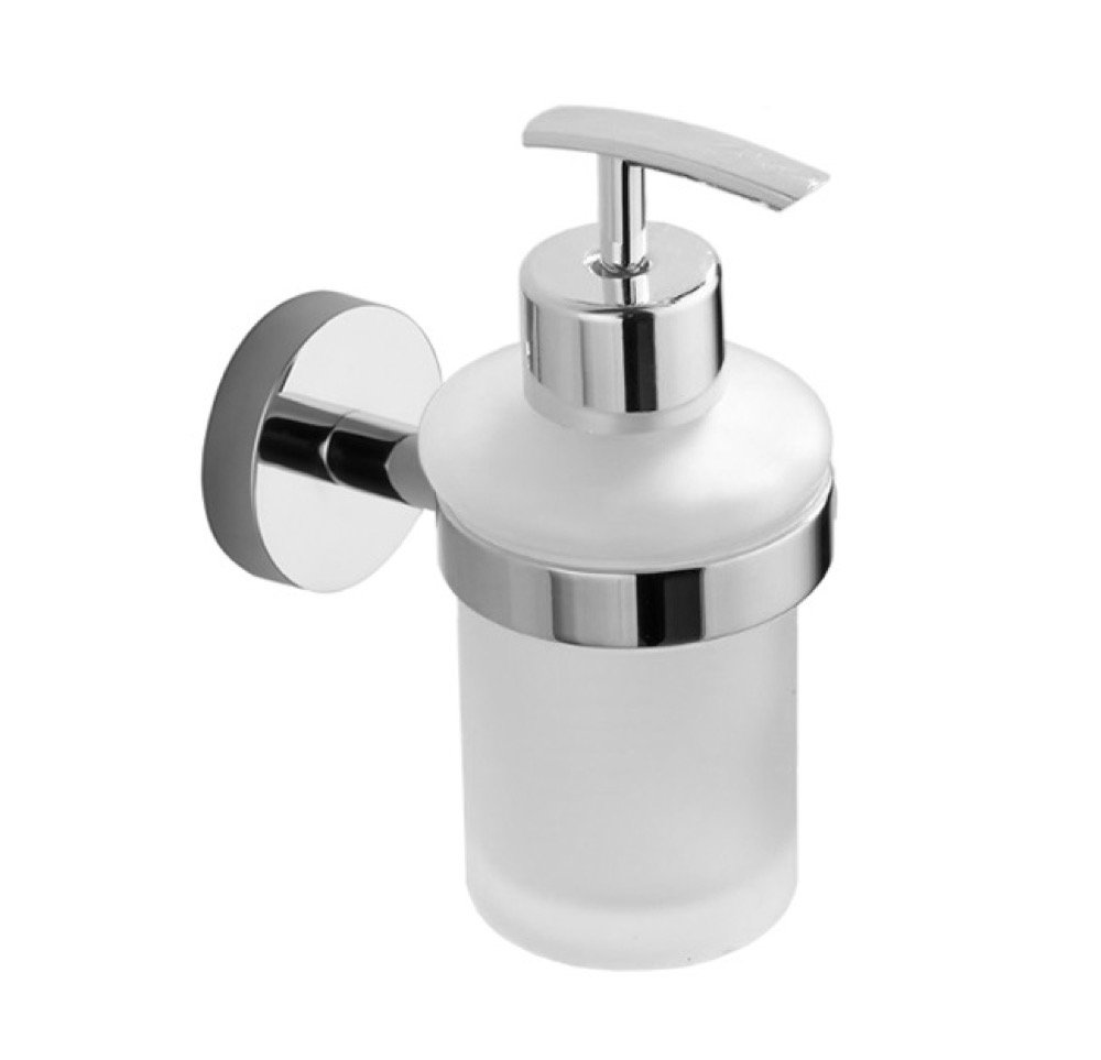 Nameeks NCB41 NCB Automatic Soap Dispenser - Chrome Finish - Touchless Hand Soap Dispenser for Kitchen, Bathroom & Office - Modern & Hygienic Design