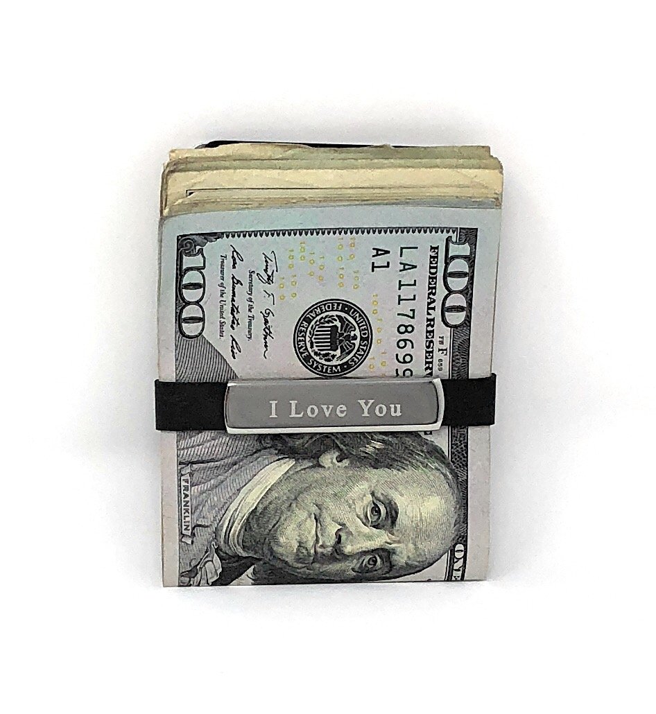 GRAND BAND Lux Money Band - Premium Sterling Silver Money Clip for Men & Women | Perfect for Cash, Cards & Everyday Carry (EDC)