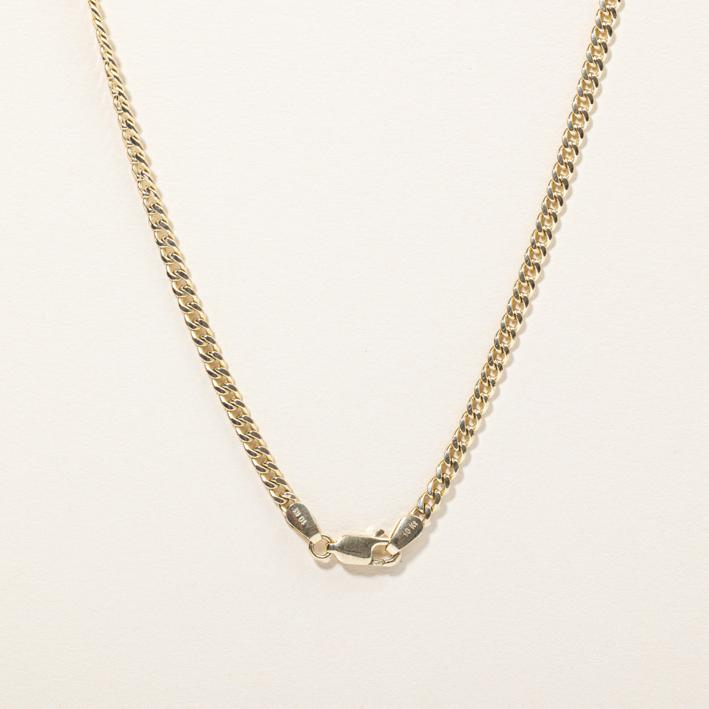 10K Yellow Gold Curb Link Chain Necklace - 26 Inch Solid Gold Cuban Link Chain for Men & Women | Perfect for Everyday Wear, Gifts & Special Occasions