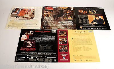 10 Rare Laserdiscs Collection - Includes Roger Rabbit & Pyramid Patrol - Perfect for Movie Collectors & Retro Entertainment