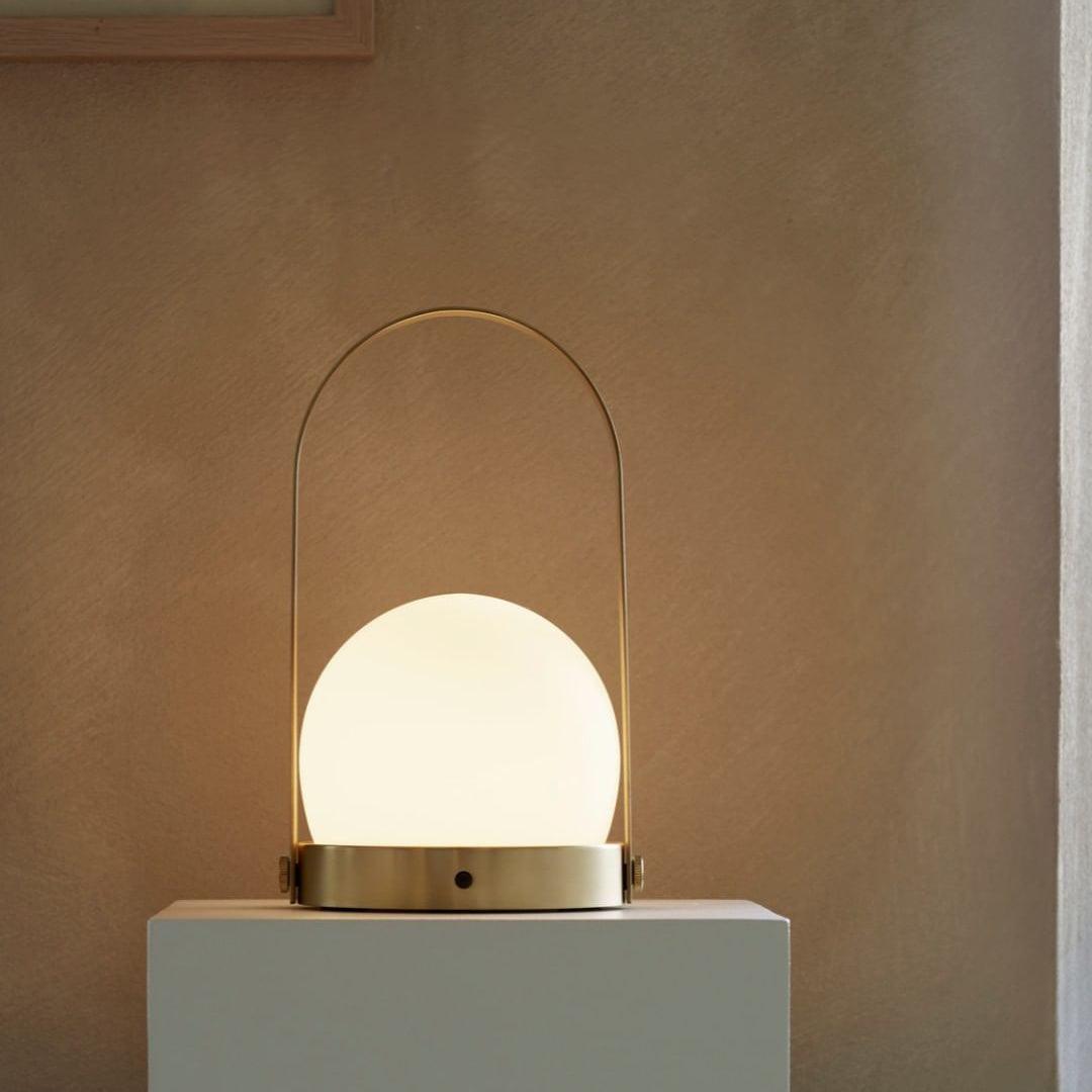 Carrie Rechargeable LED Table Lamp with Built-in Battery - Perfect for Bedroom, Living Room, and Office Night Light