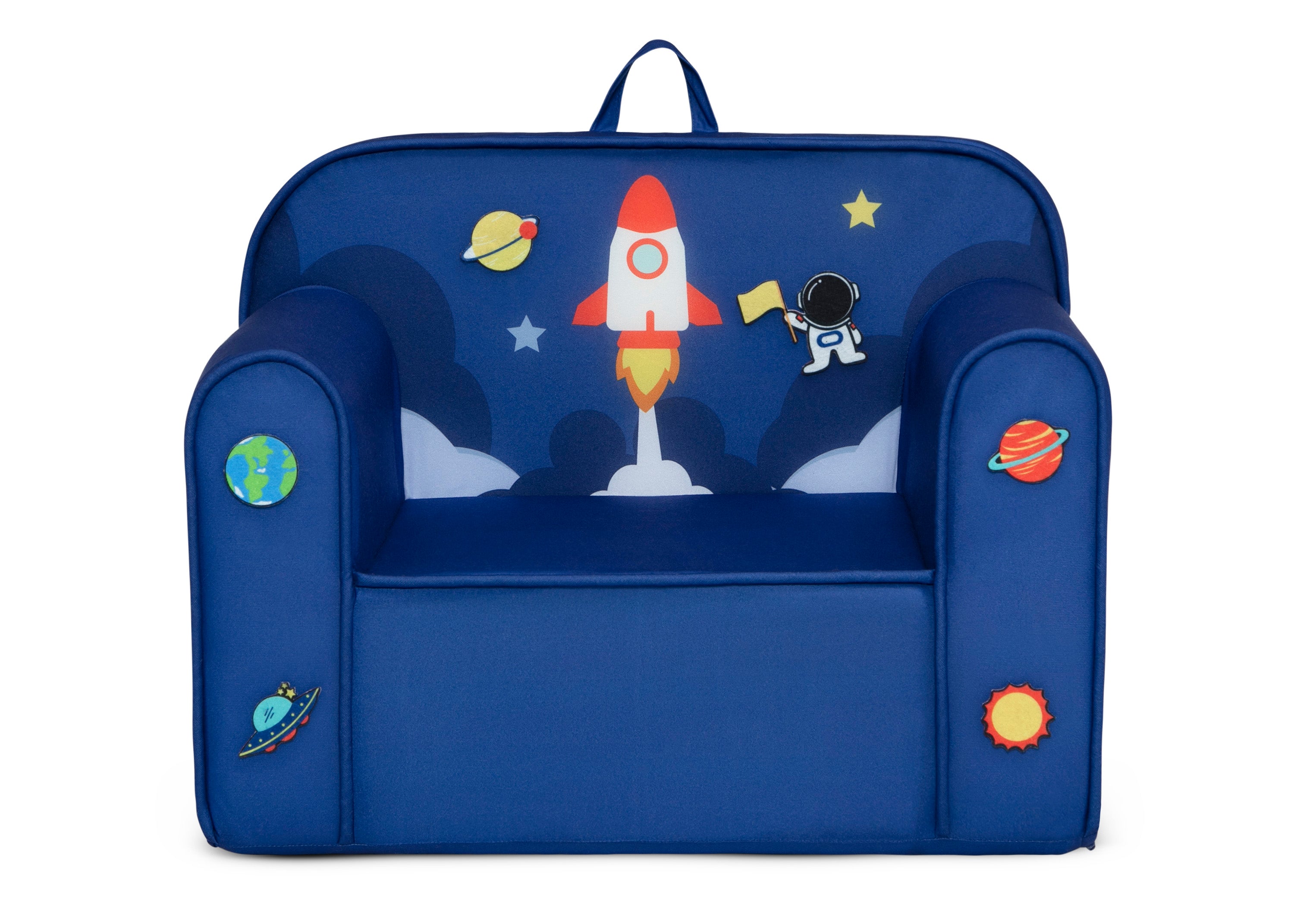 Mix & Match Cozee Kids Chair with Interchangeable Patches - Customizable Children's Seating for Playroom, Bedroom & Classroom - Perfect for Reading, Gaming & Relaxing