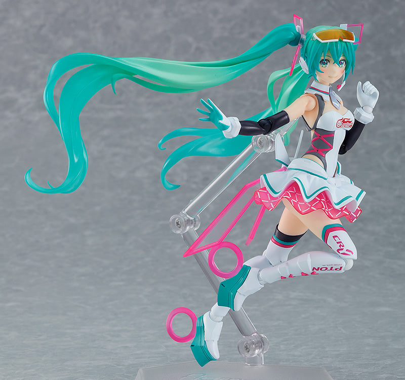 Figma #SP 138 Racing Miku (2021 Version) Vocaloid Hatsune Miku GT Project Anime Figure - Perfect for Collectors, Cosplay, and Anime Display Scenes