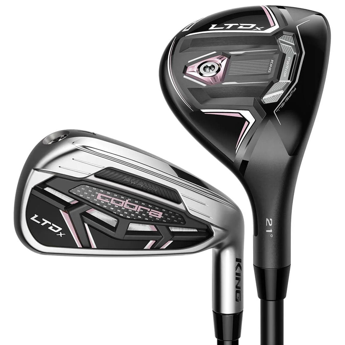 Cobra LTDx Women's Hybrid/Iron Golf Club Set - Perfect for Ladies Golfers on the Course & Driving Range
