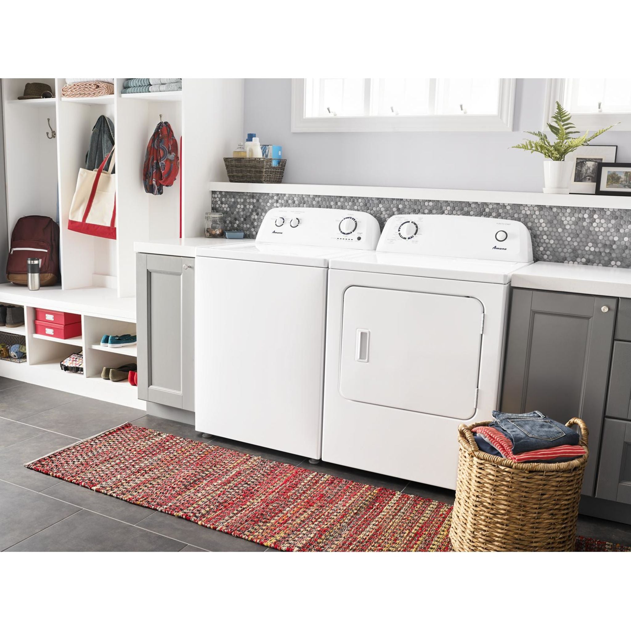 Amana NTW4516FW 4.5 Cu. Ft. White Top Load Washer - Perfect for Laundry Rooms & Small Spaces