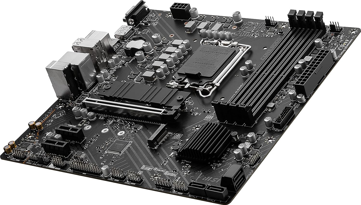 MSI PRO B760M-P DDR4 LGA 1700 Motherboard - Intel B760 Chipset, Micro ATX, PCIe 4.0, 2.5G LAN - Perfect for Gaming PC Builds, Workstations & Home Office Setups