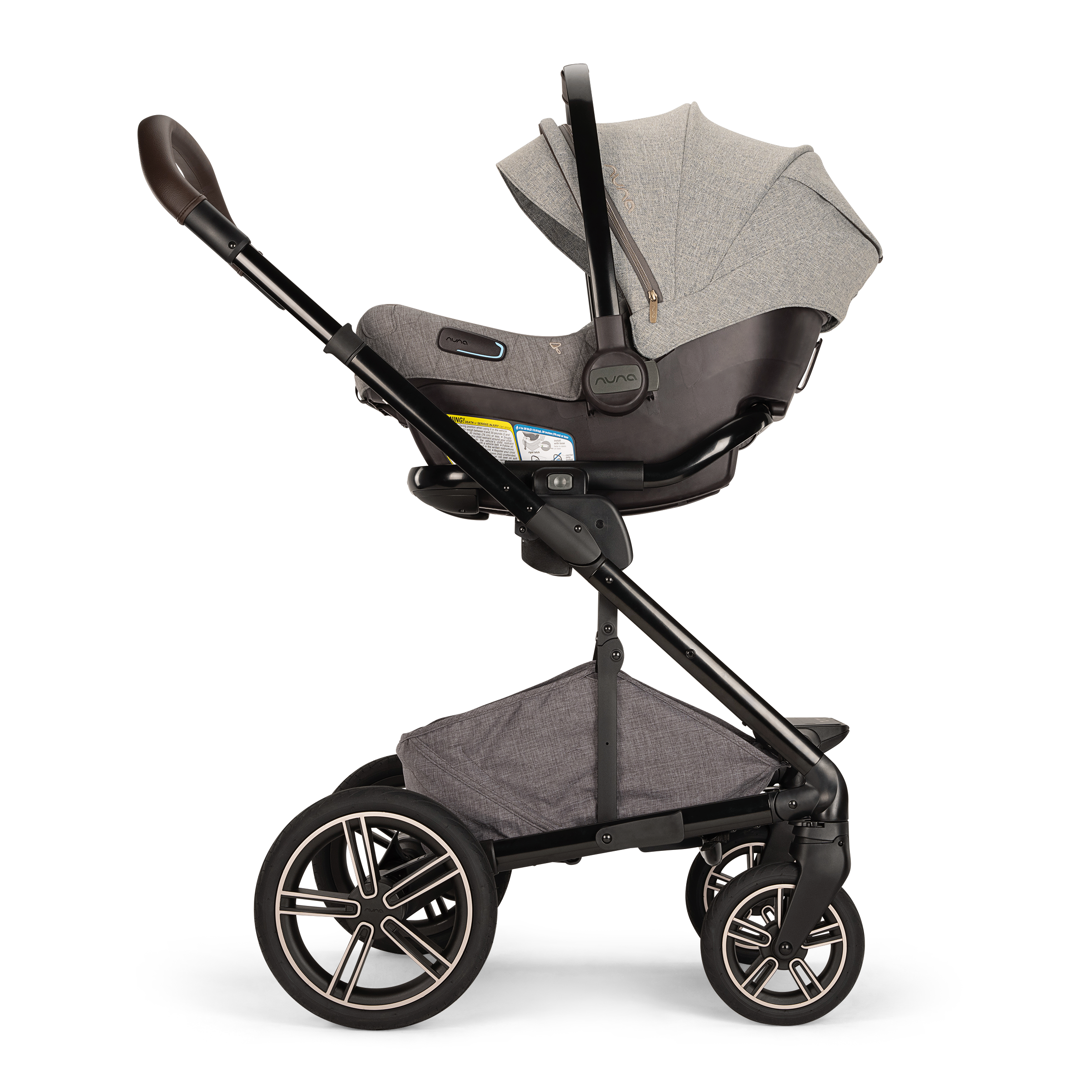 Nuna Mixx NEXT Stroller - Lightweight Travel Stroller with Adjustable Seat & Sun Canopy | Perfect for City Walks, Shopping & Family Outings