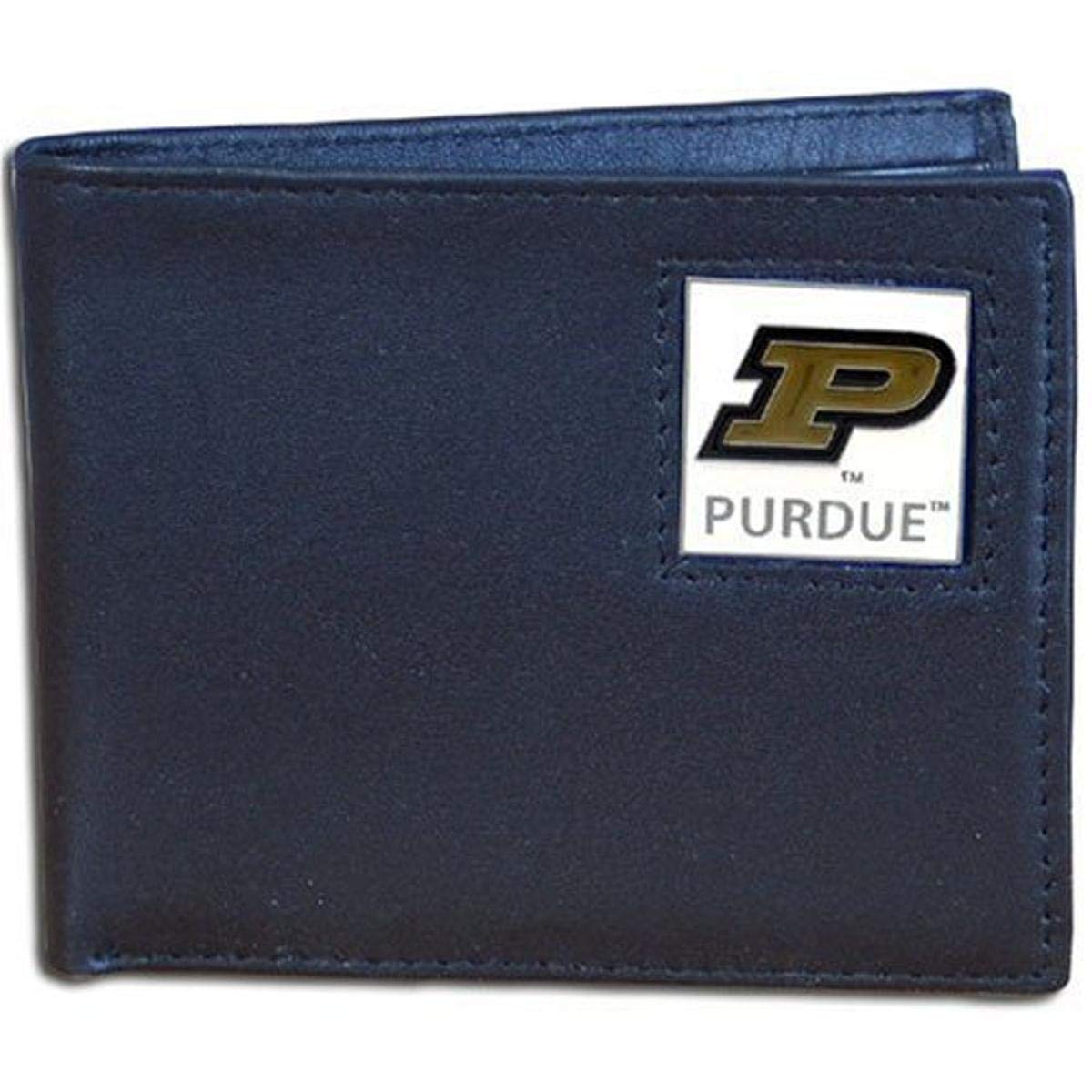 Siskiyou Sports NCAA Genuine Leather Bi-fold Wallet for Men - Slim & Durable College Football & Basketball Fan Gift - Perfect for Everyday Use, Travel & Gameday