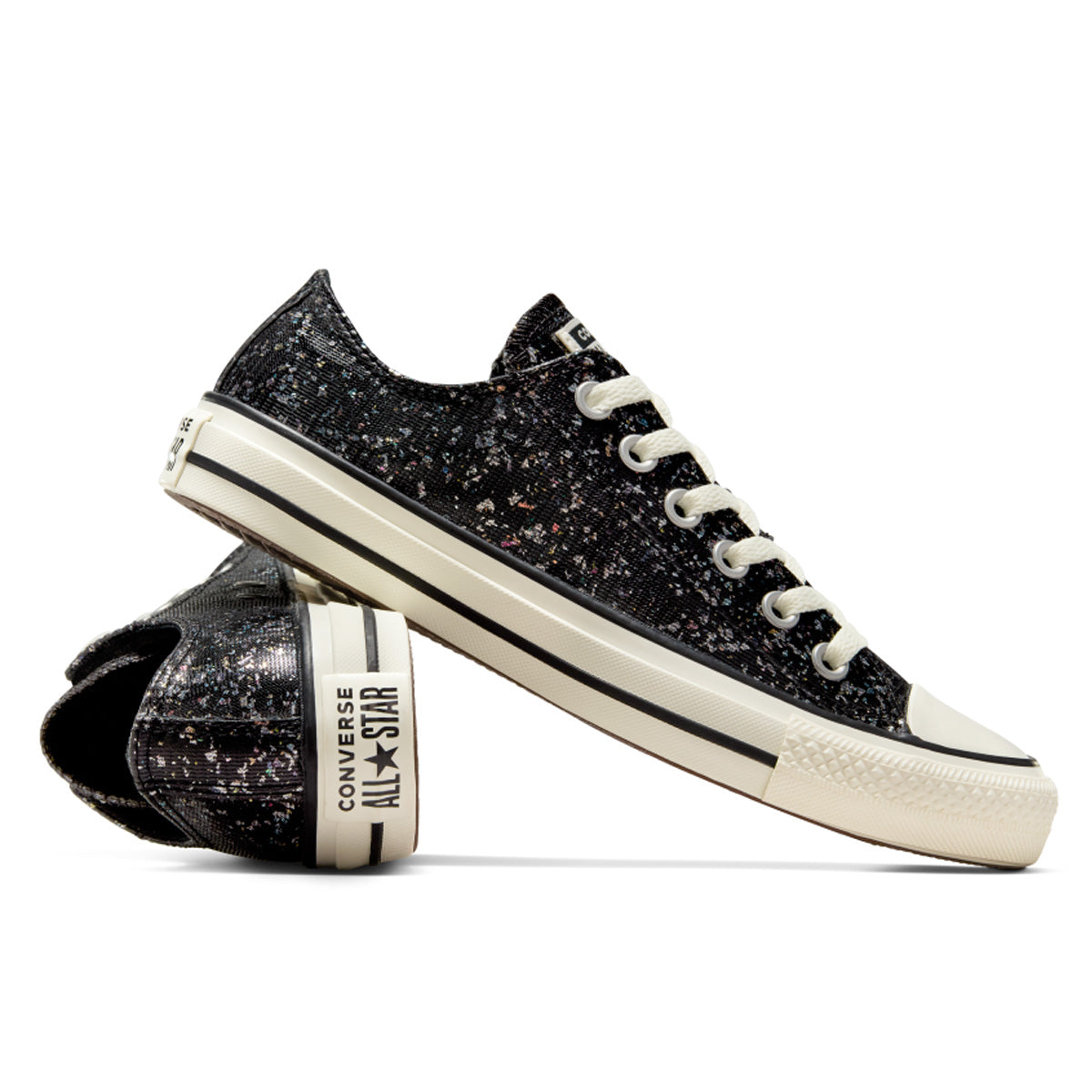 Chuck Taylor All Star Low Top Sneakers - Glitter Shoe for Women & Men | Casual & Fashion Streetwear | Perfect for Everyday Wear, Parties & Outfits