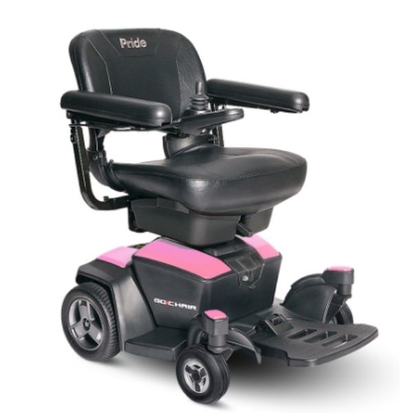 Pride Go Chair Lightweight Power Wheelchair - Portable Mobility Scooter for Seniors & Adults - Ideal for Travel, Shopping & Outdoor Activities