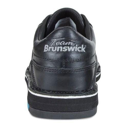 Brunswick Men's Team Right Hand Wide Bowling Shoes - Black | Comfortable & Durable for League Play & Casual Bowling