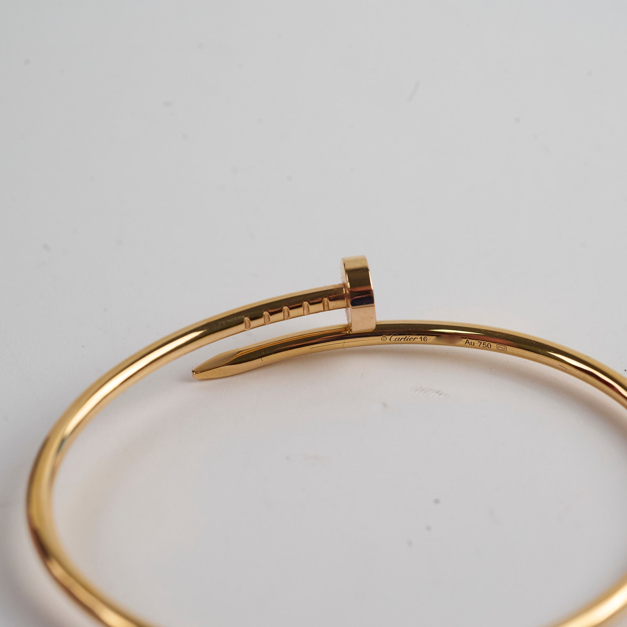 Cartier Juste Un Clou JUC Small Model Pink Gold Ring Size 16 - Luxury Jewelry for Women, Perfect for Gifts & Special Occasions