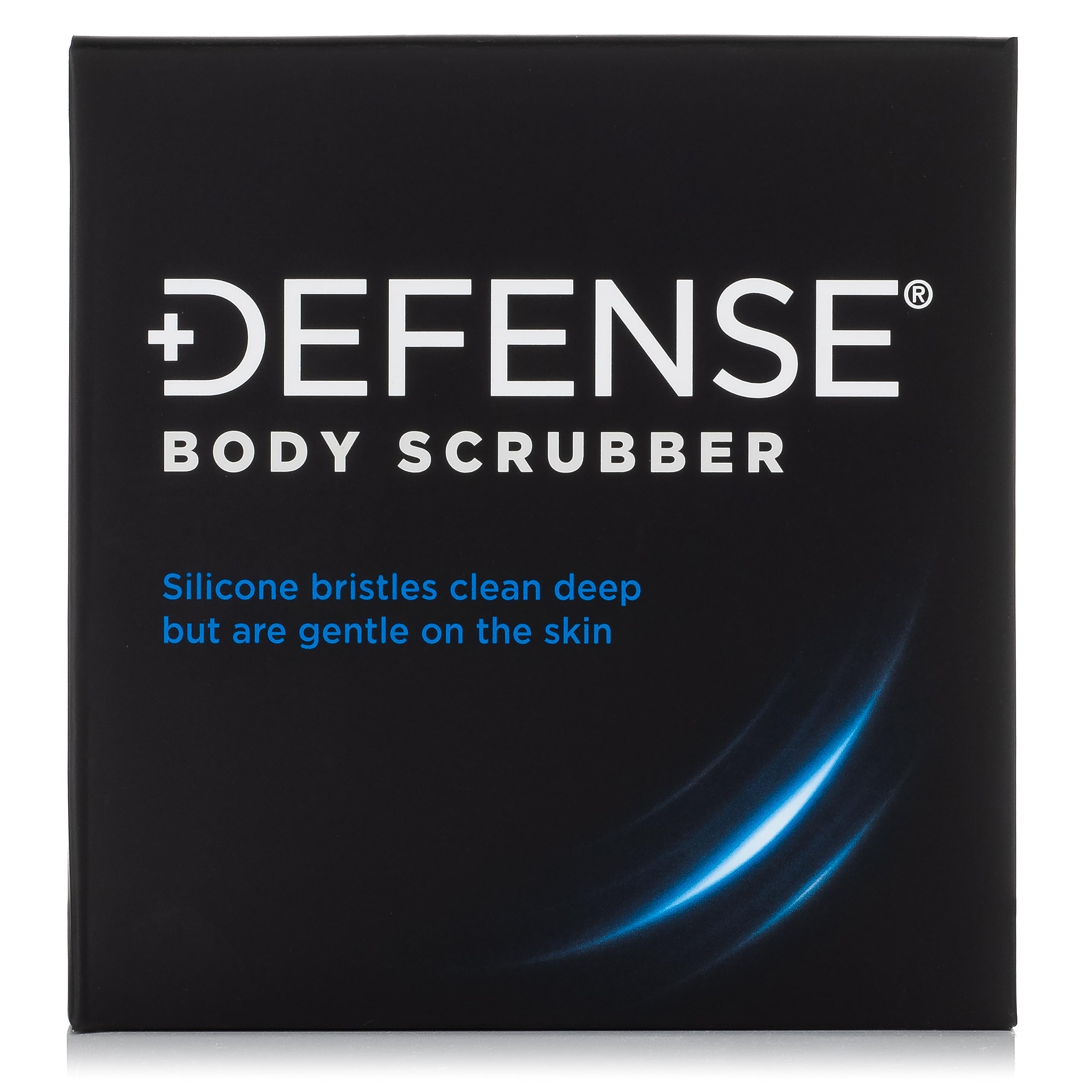 Defense Soap Body Scrubber with Shower Hook Set - Natural Exfoliating Washcloth & Hanging Hook for Gym, Sports & Post-Workout Shower - Perfect for Athletes & Active Lifestyles