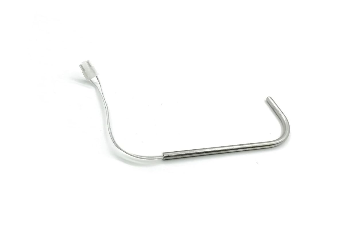Whirlpool WPW10511923 Refrigerator Ice Machine Bin Thermistor W10511923 - White & Silver Replacement Part for Ice Maker Repair | Compatible with Whirlpool Refrigerators