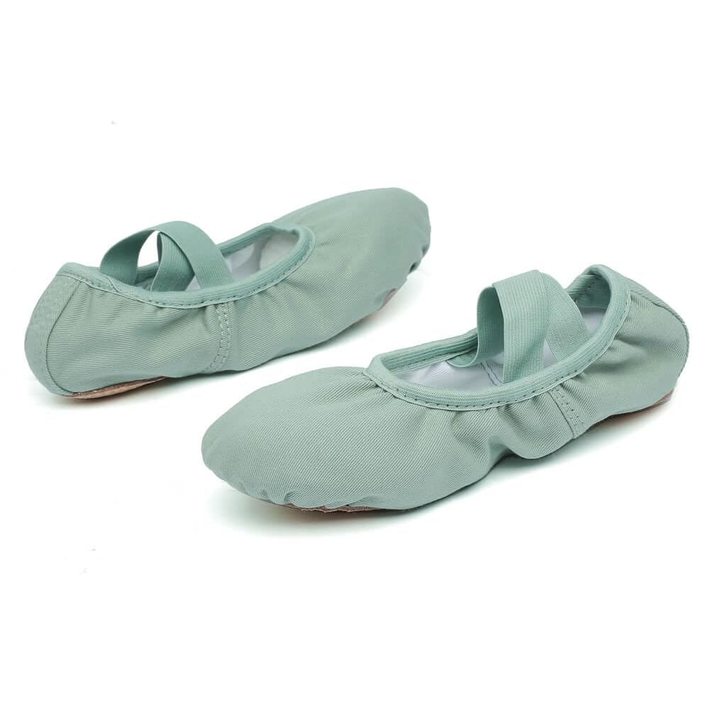 Girls Ballet Dance Shoes for Toddlers - Soft Split Sole Lyrical Turners - Perfect for Ballet Class, Recitals & Dance Performances