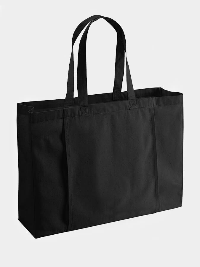 Westford Mill EarthAware Organic Cotton Yoga Tote Bag - Eco-Friendly Reusable Shopping & Gym Bag for Yoga, Beach & Travel | Sustainable & Stylish Carryall