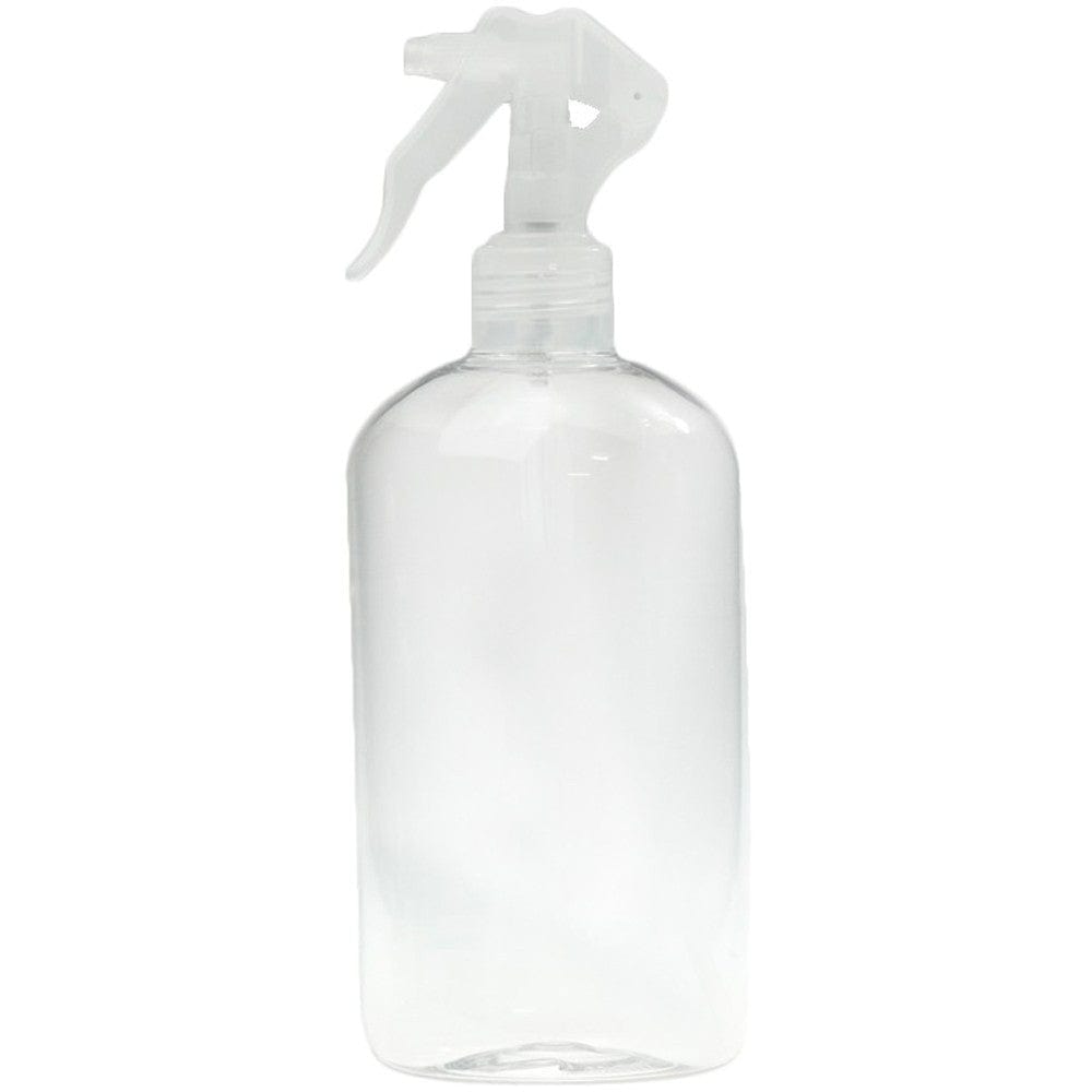Clear PET Plastic Trigger Spray Bottle 250ml - Refillable & Reusable for Cleaning, Gardening, Hair Care & DIY Projects