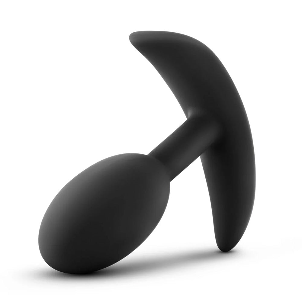 Anal Adventures Vibra Slim Platinum Silicone Butt Plug - Small Size, Body-Safe & Waterproof - Perfect for Beginners, Couples Play & Sensual Exploration