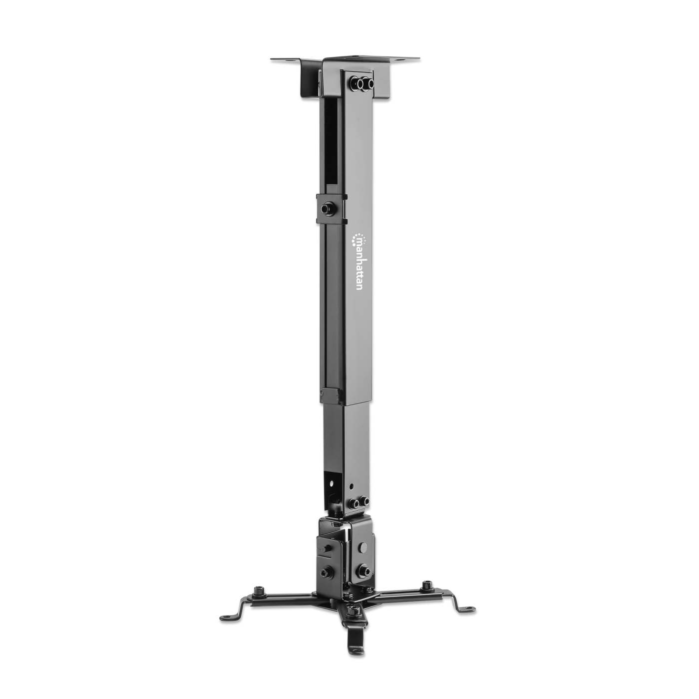 Universal Projector Mount for Wall or Ceiling - Adjustable Heavy Duty Bracket for Home Theater, Classroom & Office Projector Installation (Fits Most Projectors)