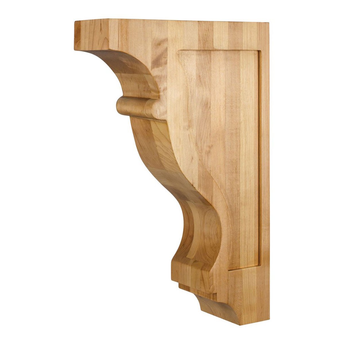 Hardwood Alder Contour Corbel 3.5