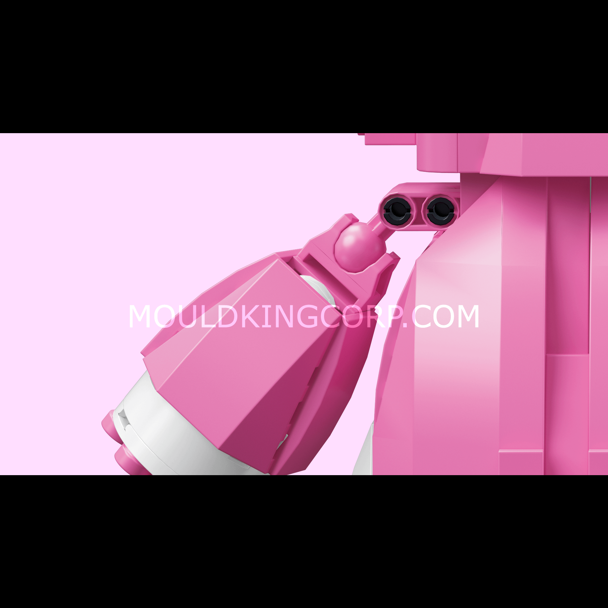 Mould King 13159 Rose Red Cute Fox Robot Building Set - 438 PCS STEM Educational Toy for Kids | Perfect for Birthday Gifts, School Projects & Creative Play