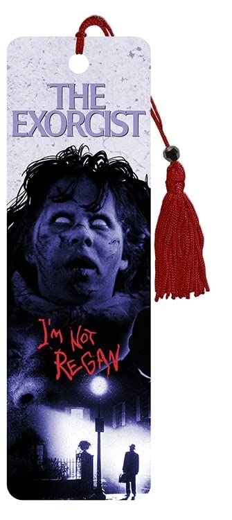 Horror Bookmark Set - 'It' & 'The Exorcist' - Stephen King Movie Merchandise for Book Lovers - Perfect Gift for Halloween, Office Supplies & Horror Fans