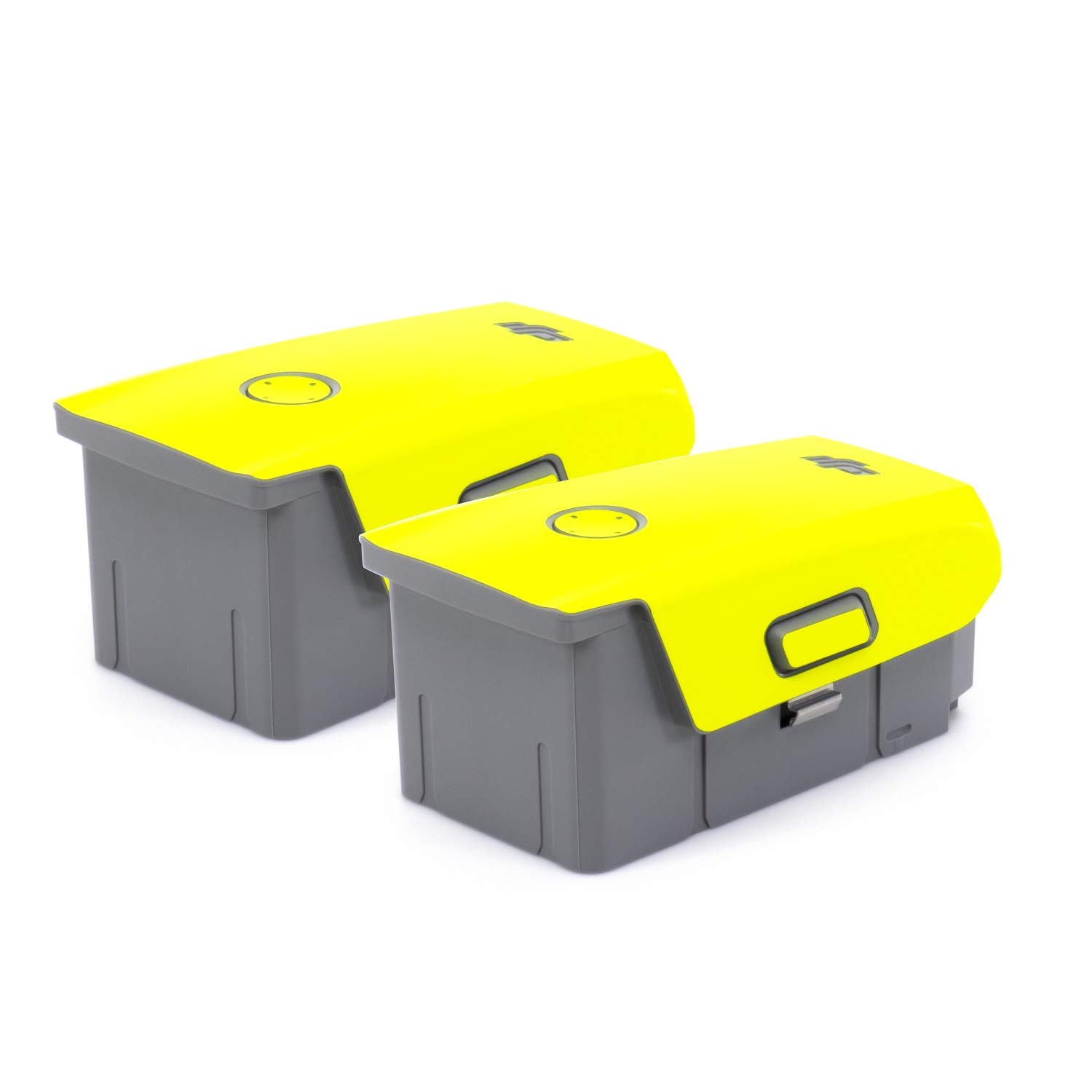 Premium DJI Mavic Air 2 & Air 2S Skin Wrap - Neon Yellow Protective Cover with 2 Batteries | Drone Accessories for Outdoor Photography & Aerial Videography