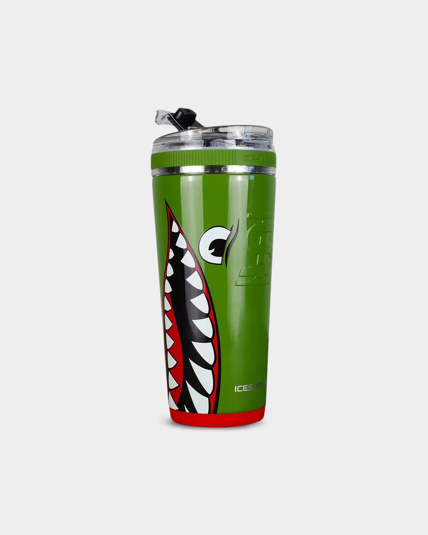 Insulated Ice Shaker Bottle - Leak Proof & BPA Free Stainless Steel Water Bottle for Gym, Workouts & Outdoor Activities