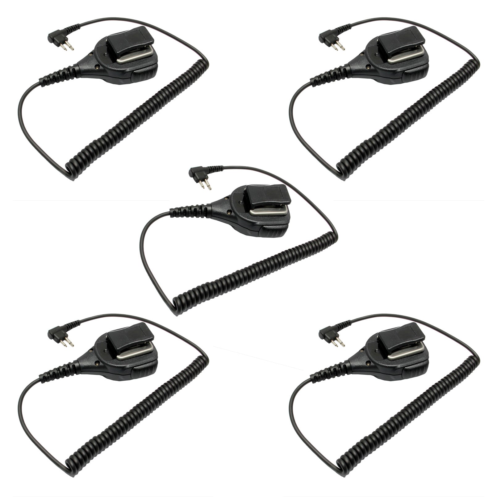 MaximalPower Speaker Mic for Motorola Radios CP100D CP200D CP185 CLS1410 CLS1110 BPR40D RDU4100 RDU4160D RMU2040 RMU2080D - High-Quality Hands-Free Communication for Construction, Security & Outdoor Activities