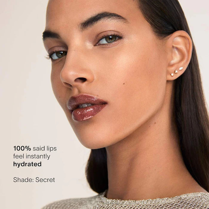 Hourglass Phantom Volumizing Glossy Lip Balm - Hydrating Plumping Lip Gloss for Full Lips, Shine & Moisture | Perfect for Day & Night Wear, Special Occasions & Everyday Glam