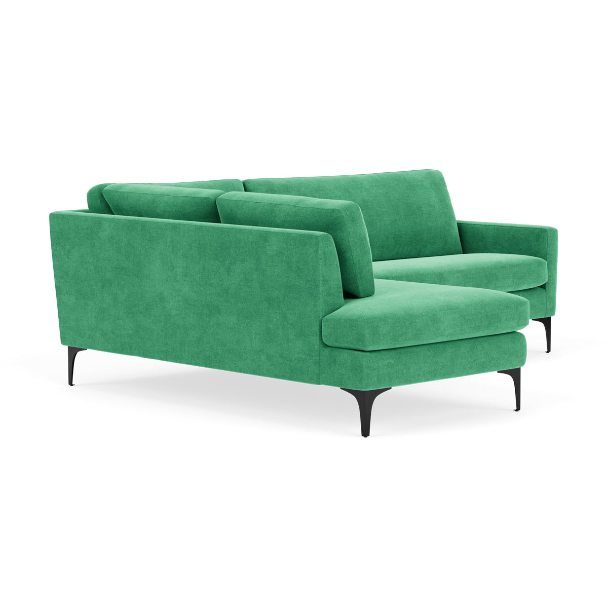 Astha Fabric Left Corner Sofa - Modern L-Shaped Sectional Couch for Living Room, Lounge & Small Spaces | Comfortable Home Furniture for Relaxing & Entertaining