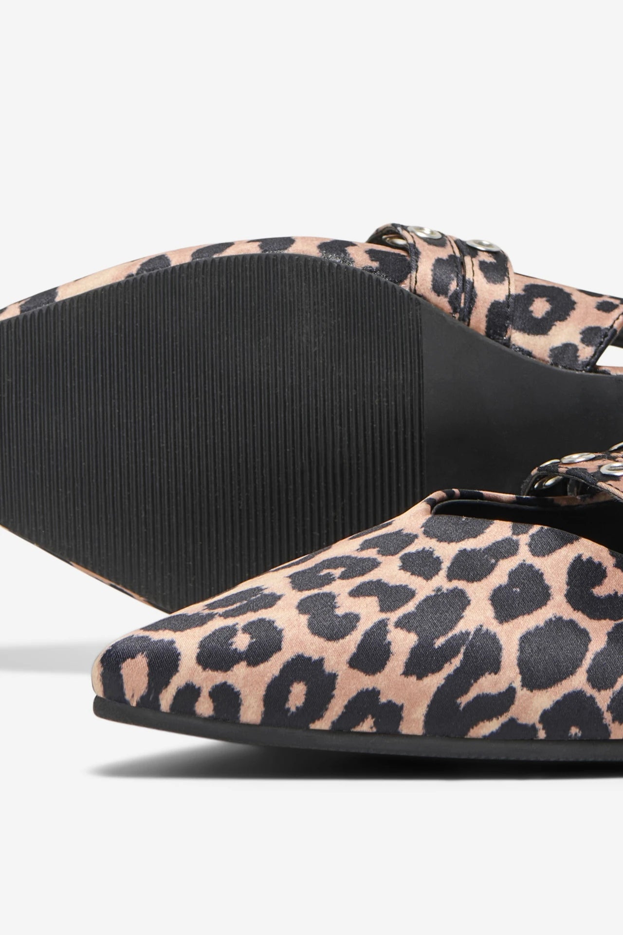 Laura Women's Slingback Sandals - Comfortable Leather Sandals with Leopard Print & Adjustable Straps | Perfect for Summer, Beach, Vacation & Casual Outings