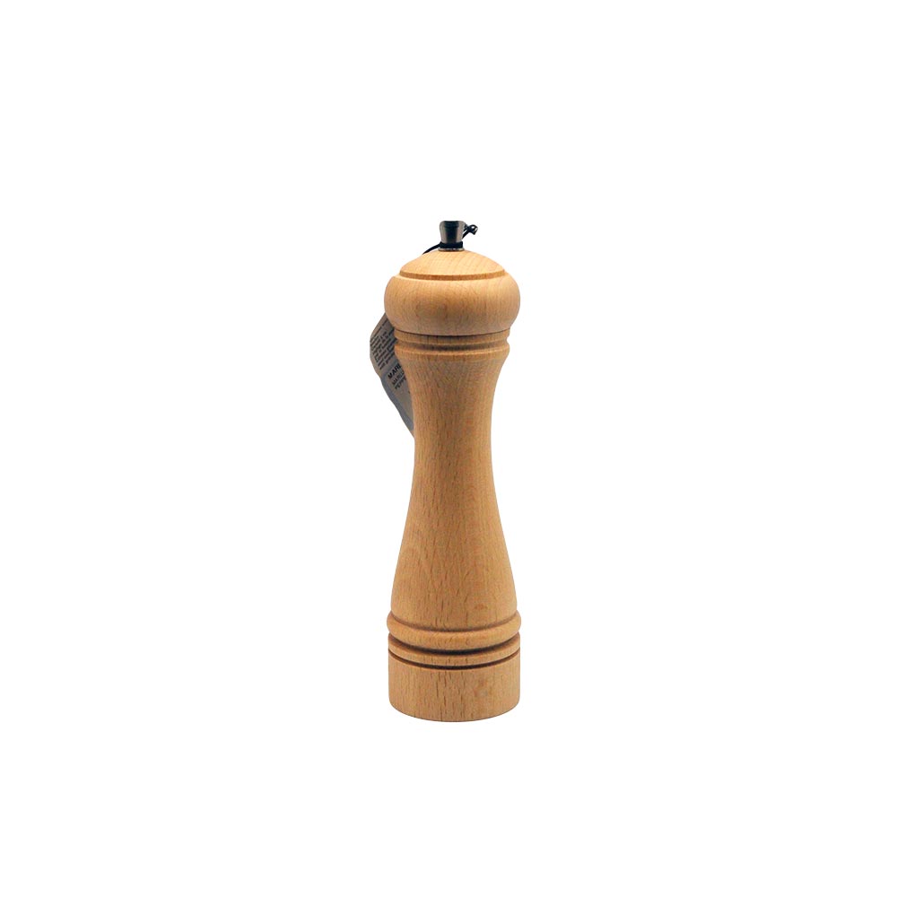 Premium Marlux 215mm Natural Wood Pepper Mill - Adjustable Coarseness, Ergonomic Design for Effortless Grinding - Perfect for Kitchen, Dining Table & Gourmet Cooking
