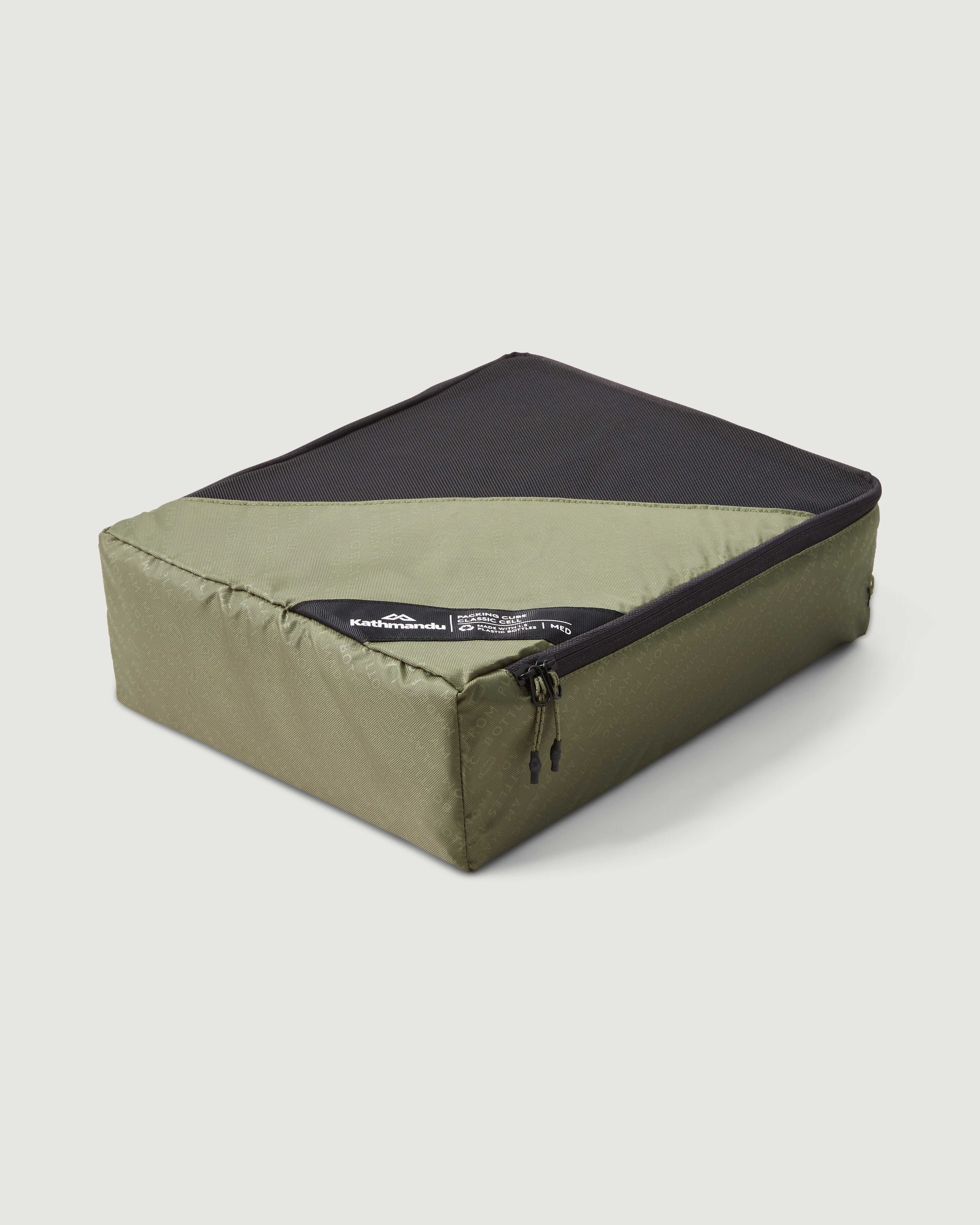 Premium Packing Cubes Set - Classic Medium Size with Moss Green Color - Perfect for Travel Organizing, Suitcase & Backpack Storage