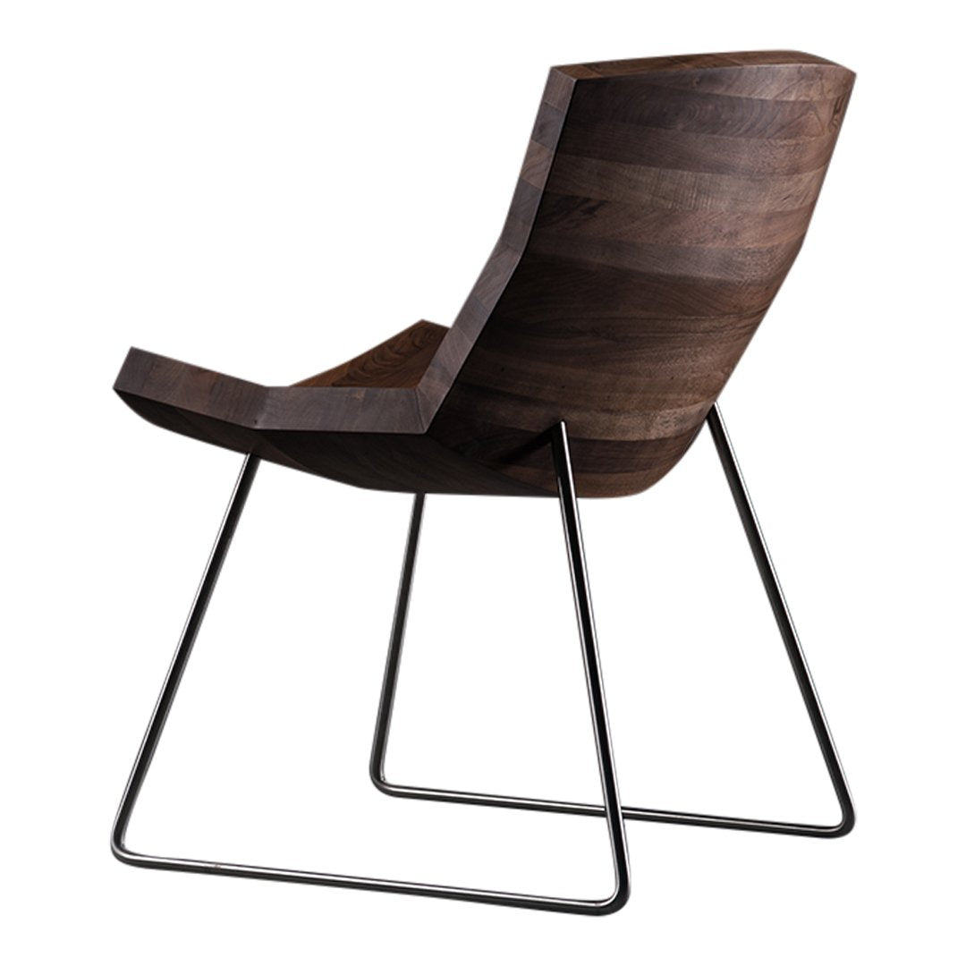 Karim Rashid Chunk Chair - Modern Designer Accent Chair for Living Room, Lounge & Office - Ergonomic Artisan Furniture for Home Decor & Workspace