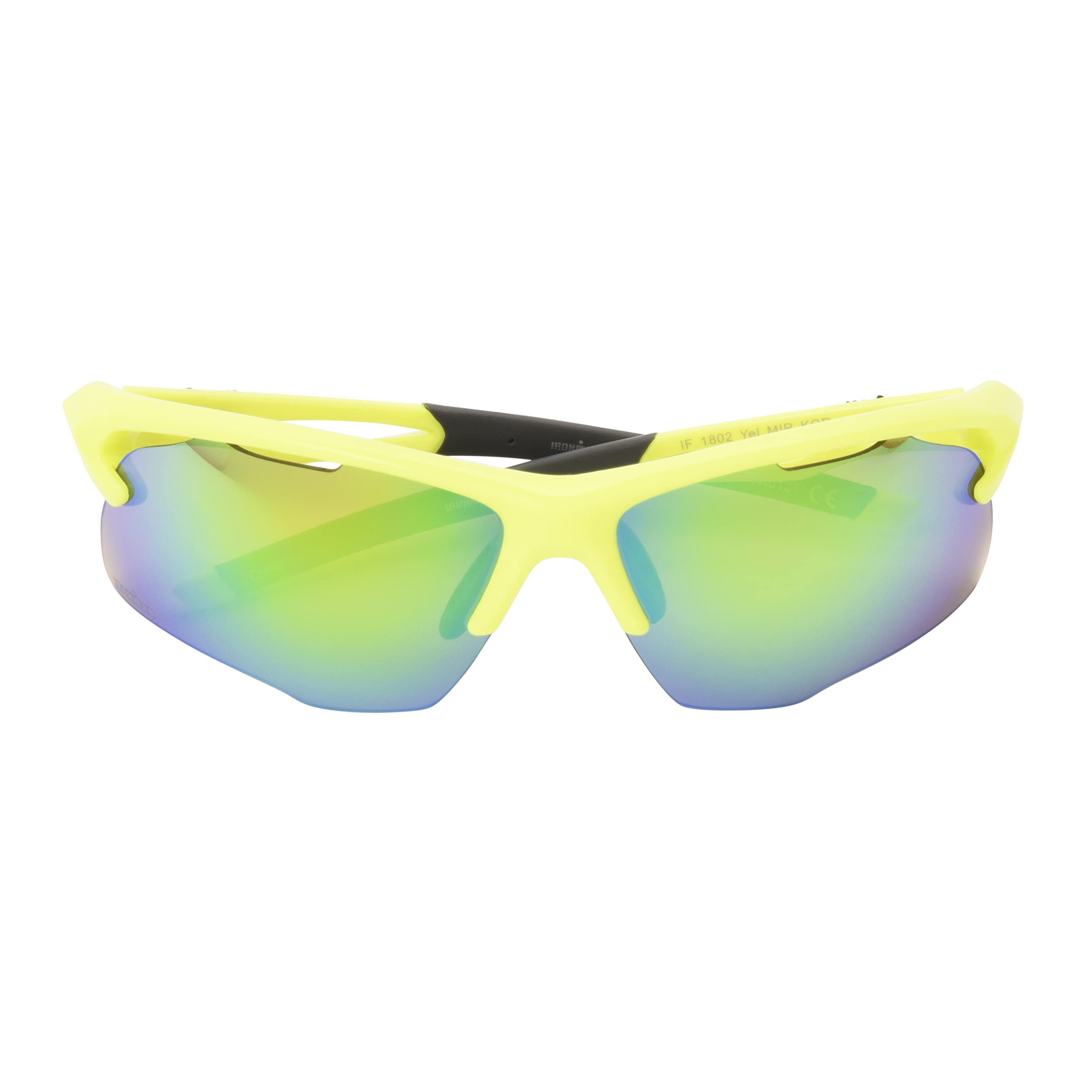 IRONMAN 1802 Polarized Sports Sunglasses - UV Protection, Lightweight & Durable for Running, Cycling, Hiking & Outdoor Activities