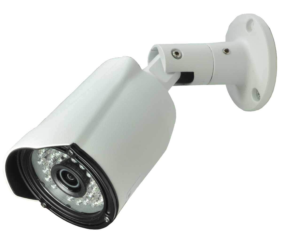 2.8mm Wide Angle POE IP Security Camera - Outdoor Weatherproof Infrared Night Vision Wired Network Surveillance Camera for Home & Business Security Monitoring