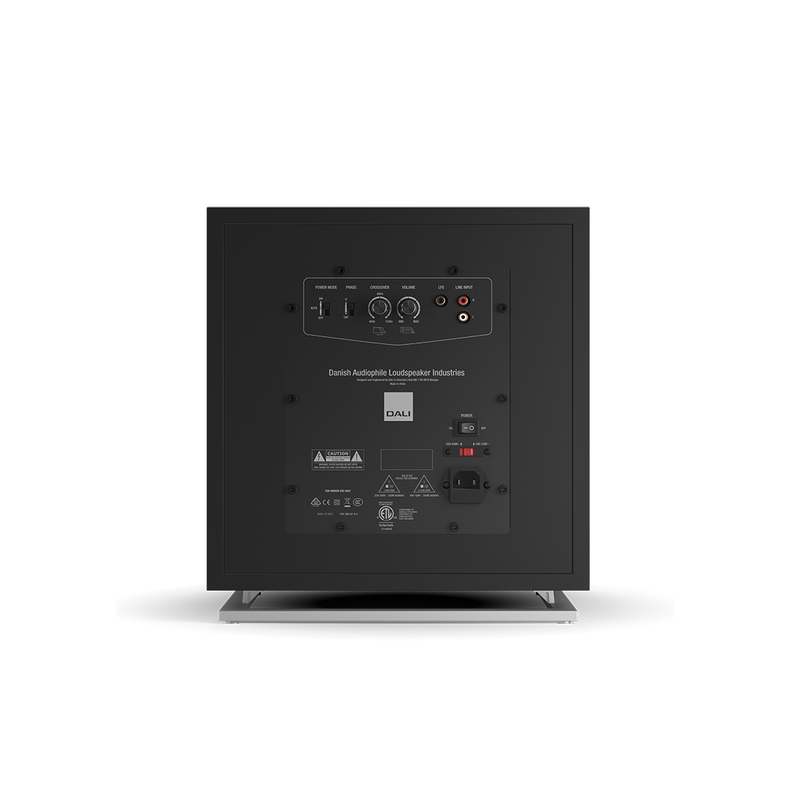 Dali SUB E 12 F 12 Powered Subwoofer - High Performance 12-Inch Home Theater Subwoofer for Movies, Music & Gaming
