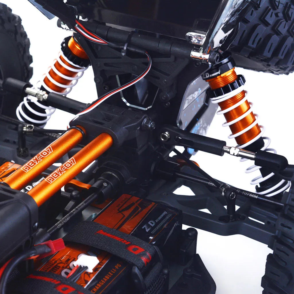 ZD Racing DBX 07 1/7 Scale Brushless RC Desert Buggy - 80km/h High Speed, 4WD Ready-to-Run (RTR) - Perfect for Off-Road Racing, Backyard Bashing & Desert Adventures