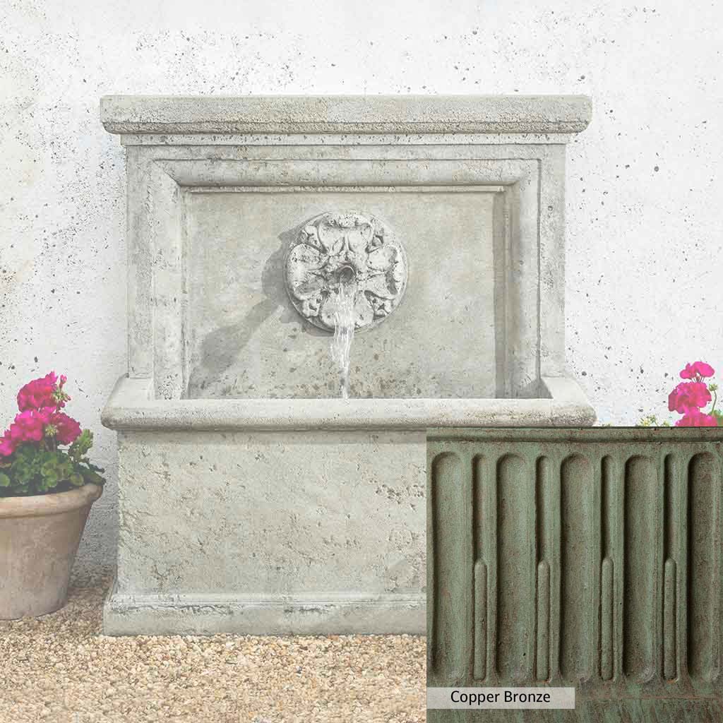 Campania International St. Aubin Outdoor Garden Fountain - Classic Tiered Water Feature for Patio, Yard, and Landscape Decor