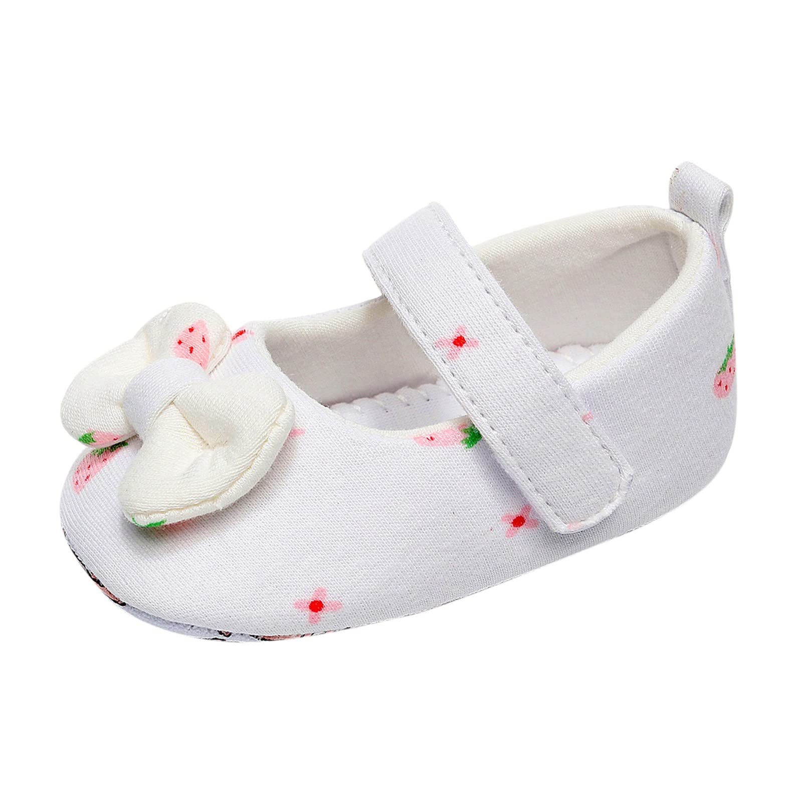 Baby Girl's First Walkers Sandals with Bowknot - Pink (12-18 Months) for Princess Outfits