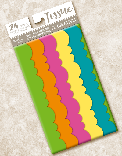 Vibrant Scalloped Tissue Paper for Gift Wrapping, Party Decorations & DIY Crafts – Assorted Colors for Creative Projects