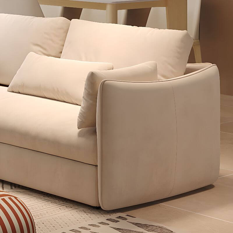 5-Piece L-Shaped Corner Sectional Sofa Set with Left-Hand Facing & Concealed Support - Perfect for Living Room, Family Room, or Home Theater Seating