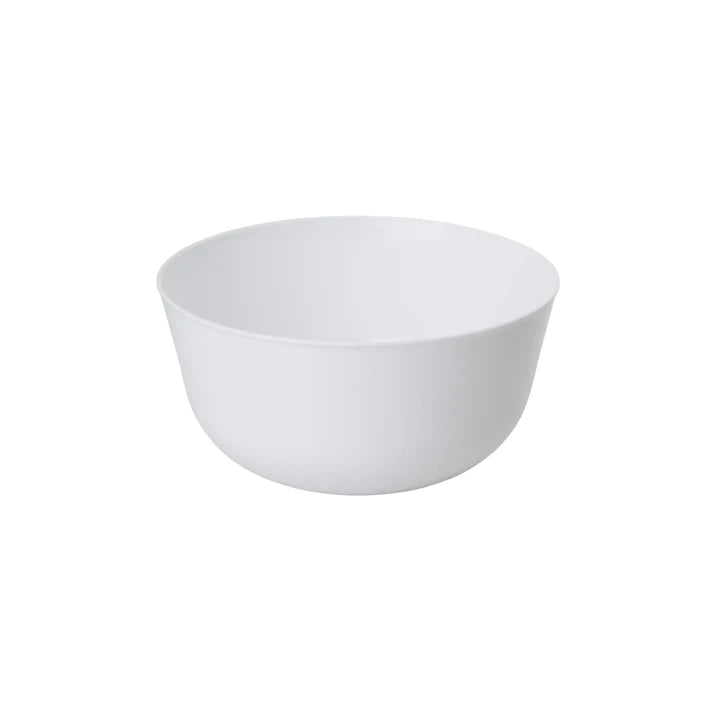 Rimonim Design Round Plastic Plates - Durable & Stylish Disposable Dinnerware for Parties, Picnics, and Events