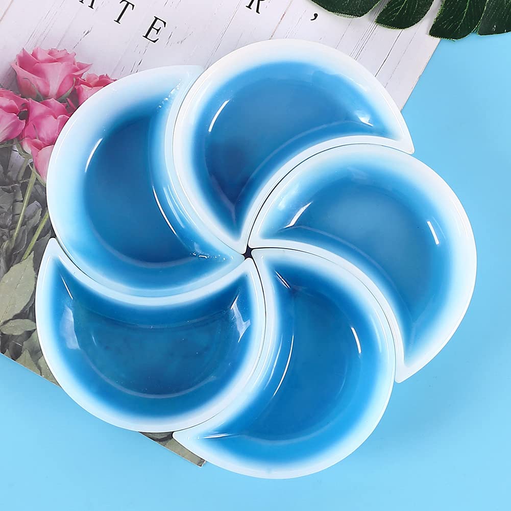 2Pcs Crescent Moon Resin Mold - Silicone Epoxy Mold for Jewelry, Soap, Candle Making - DIY Craft Moon Shaped Dish Tray - Perfect for Jewelry Storage, Home Decor, Gift Making (Mother's Day, Birthday)