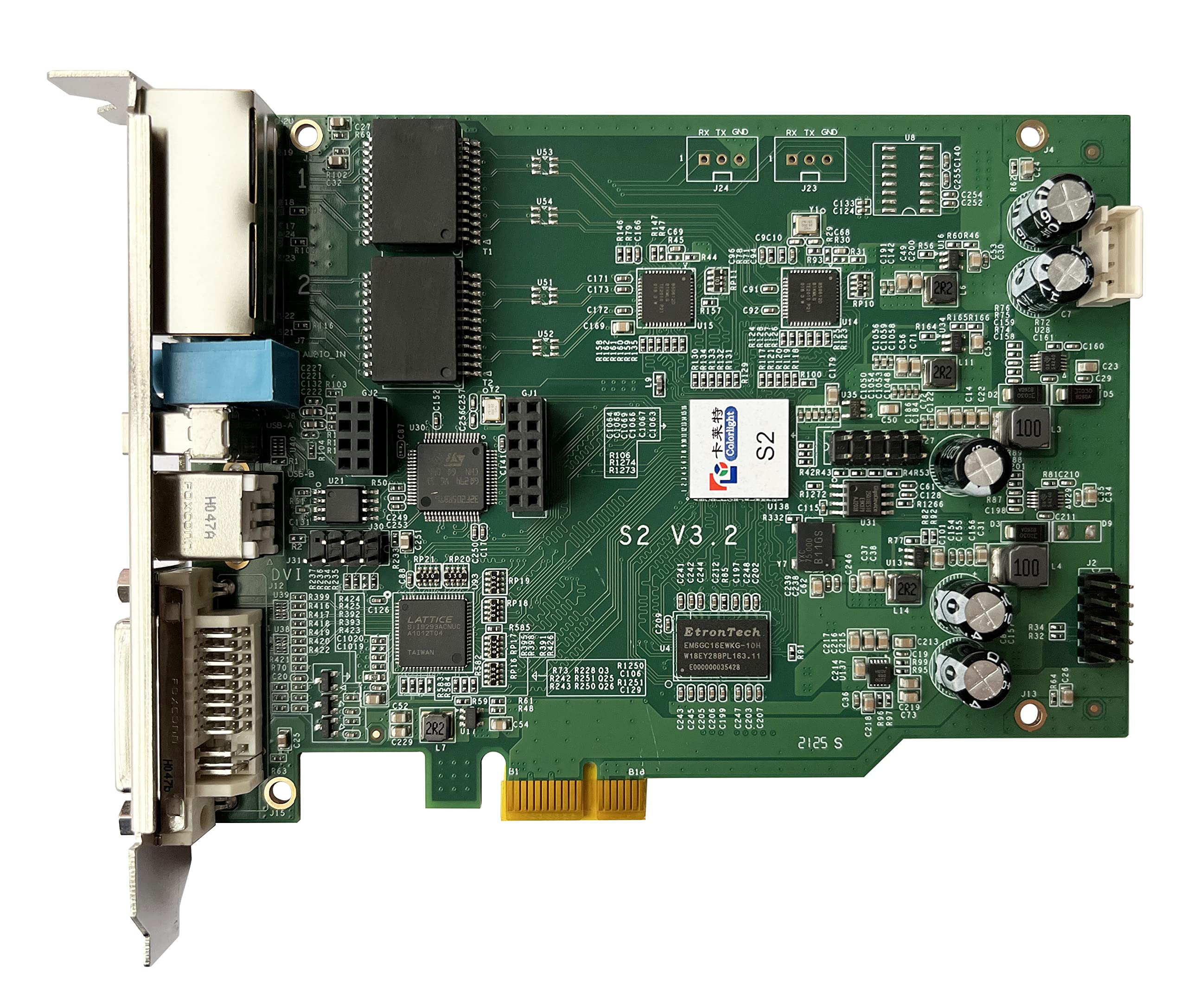 Colorlight S2 LED Screen Sending Card - High-Speed Video Processing for Stage Shows, Concerts, and Digital Signage Displays