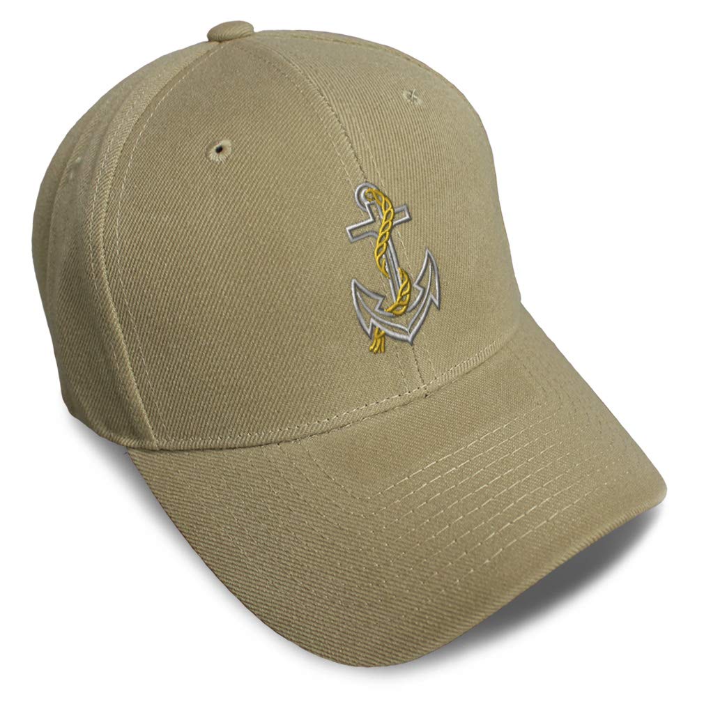 Nautical Anchor Baseball Cap for Men & Women - Stylish Adjustable Lifestyle Hat for Outdoor, Sports, and Casual Wear
